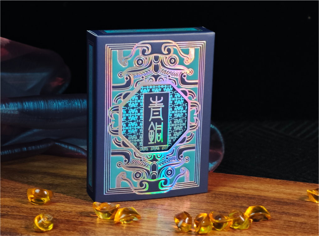 Qing Tong Playing Cards Blue