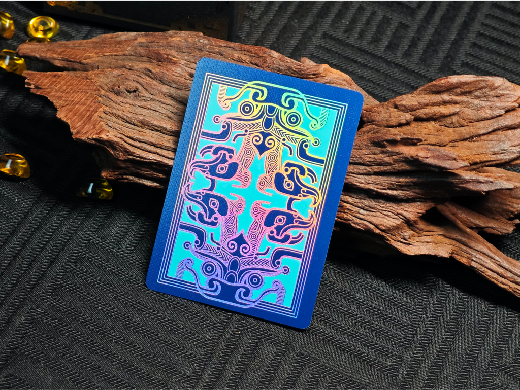 Qing Tong Playing Cards Blue