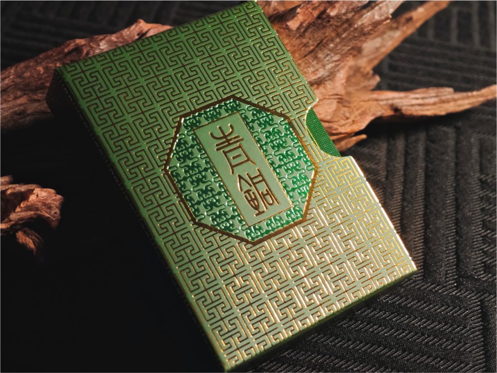 Qing Tong Playing Cards Green